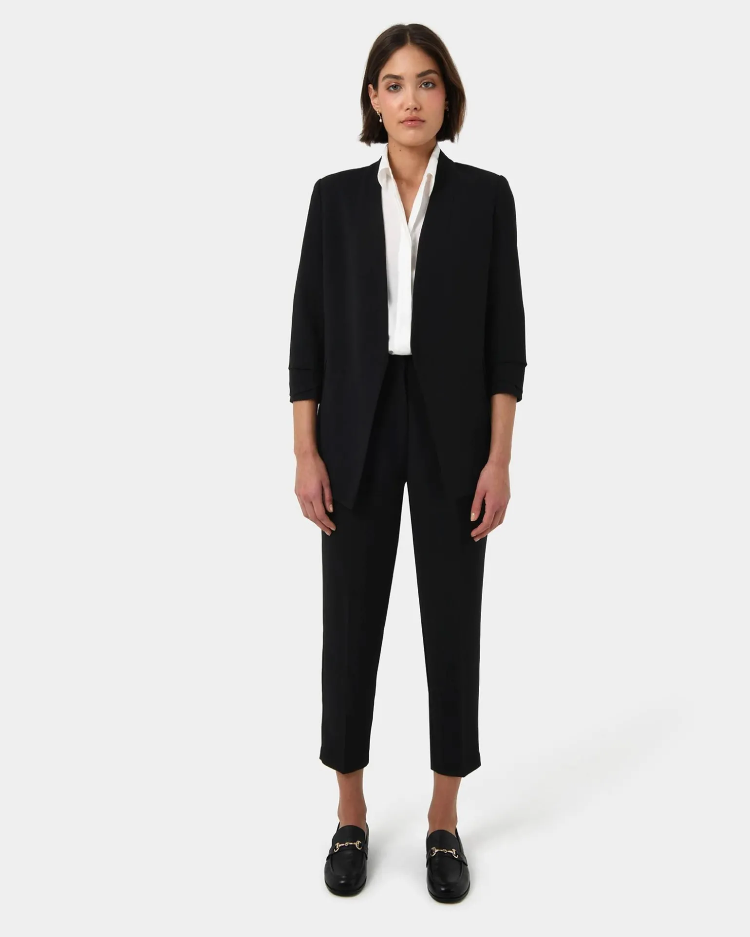 Carter 2 Collarless Blazer