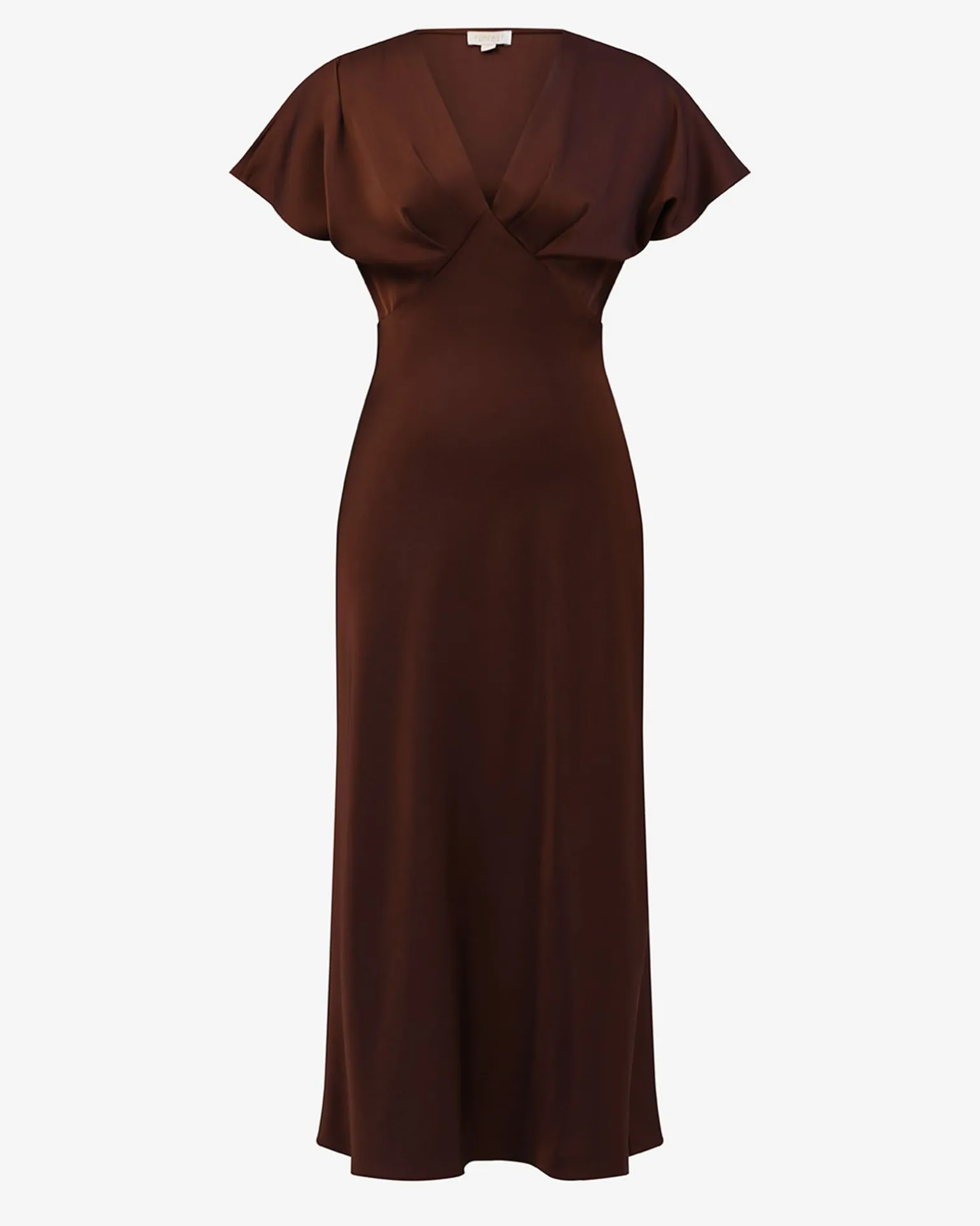 Catalina V-neck Satin Dress