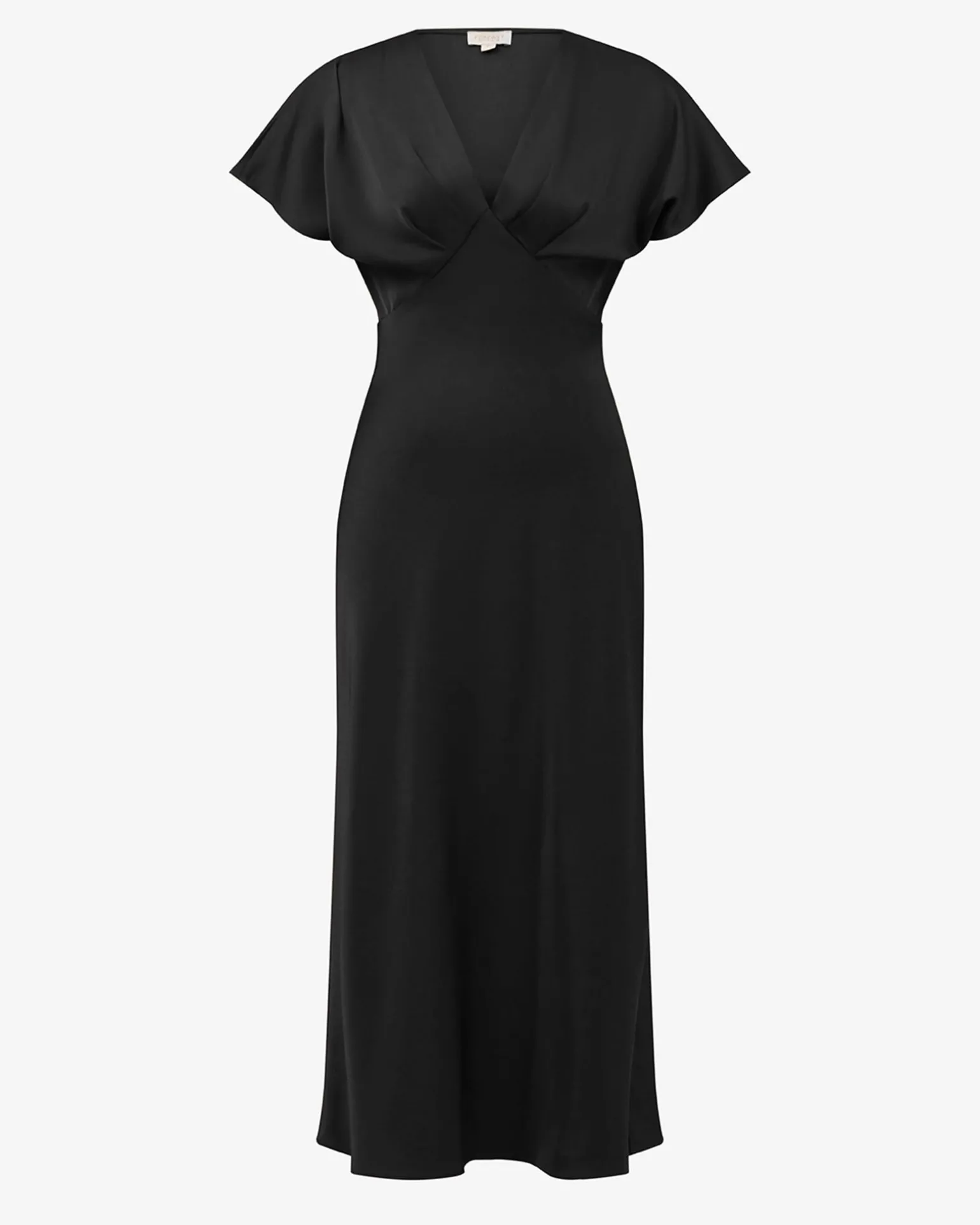 Catalina V-neck Satin Dress