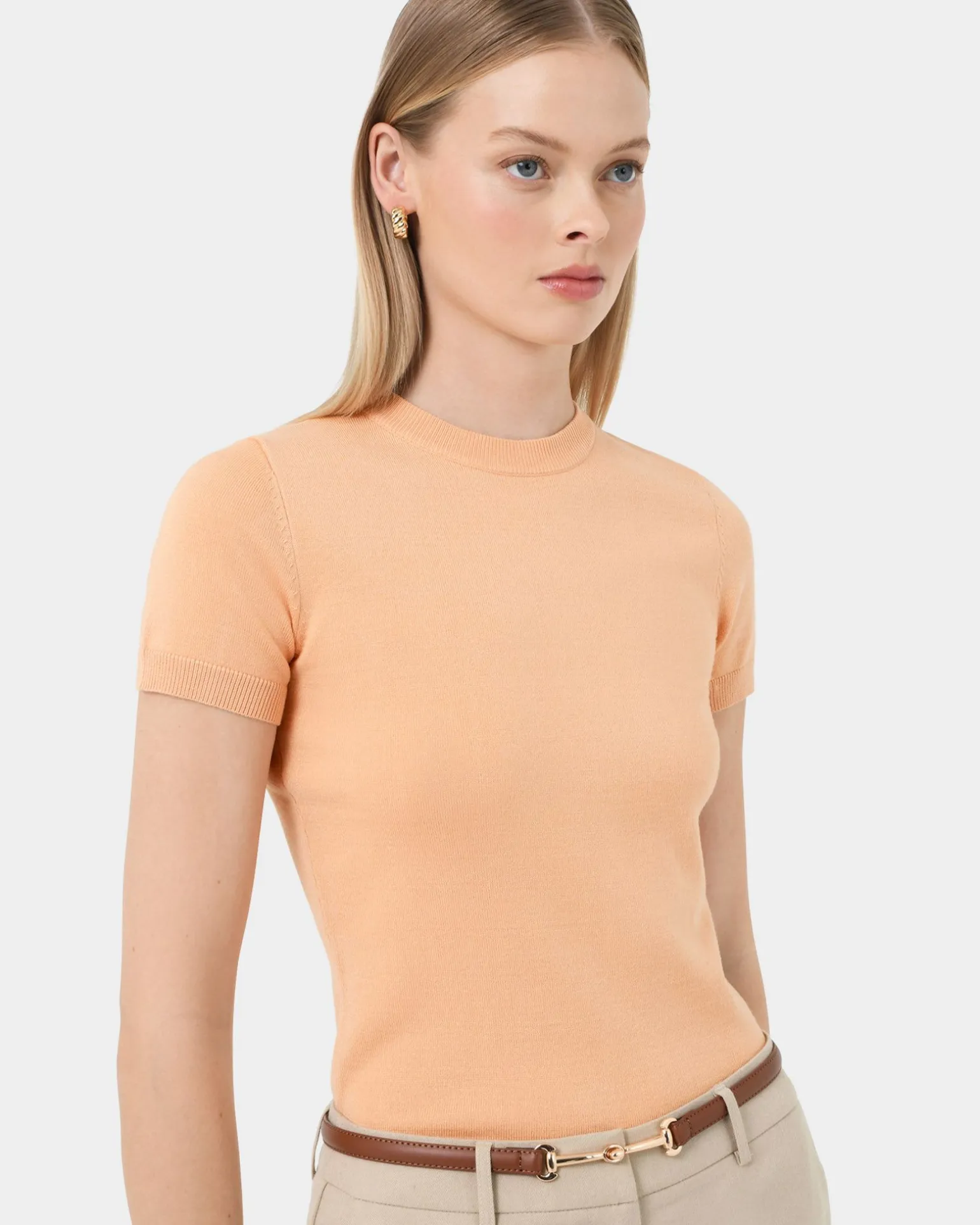 Catherine Short Sleeve Knit