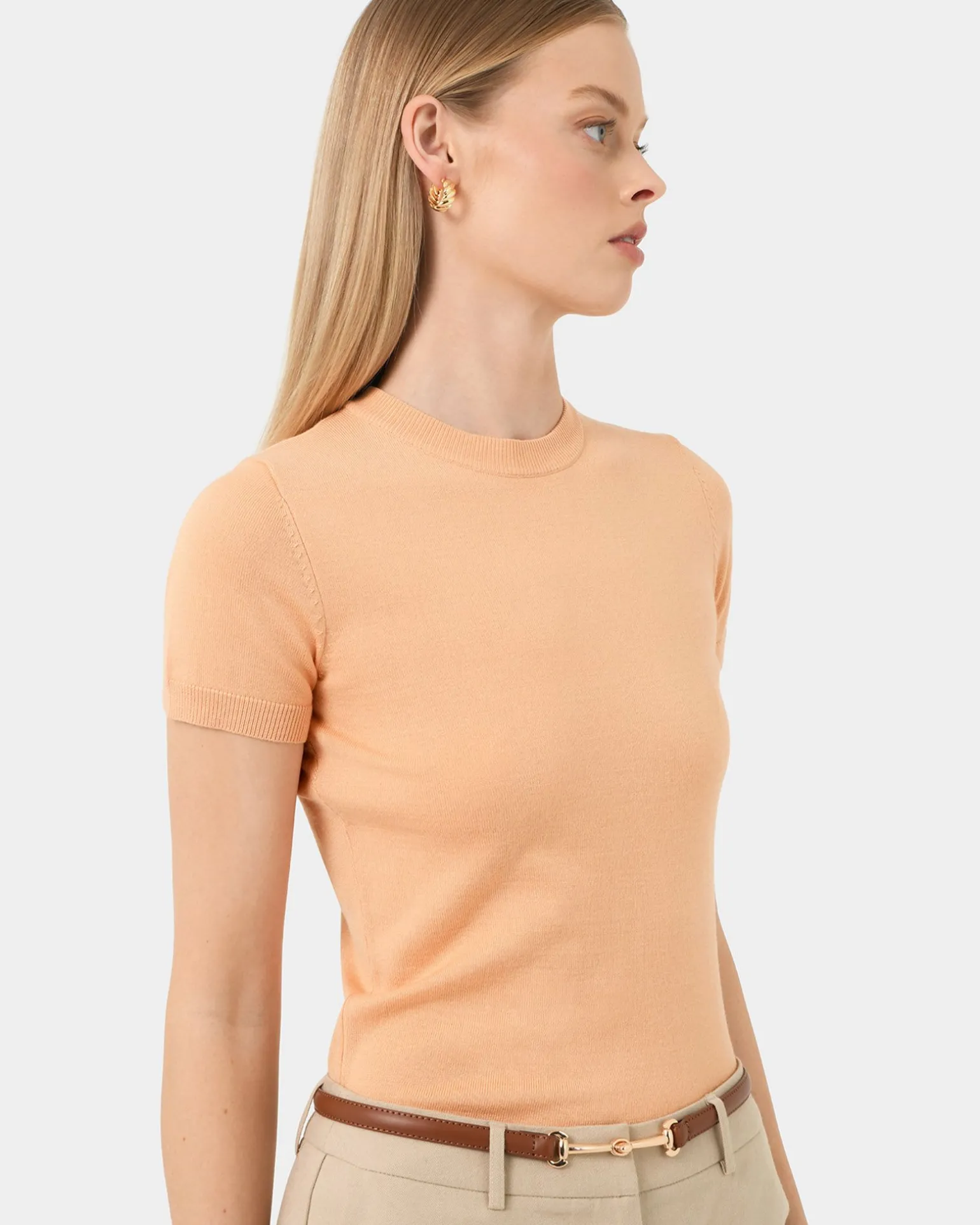 Catherine Short Sleeve Knit