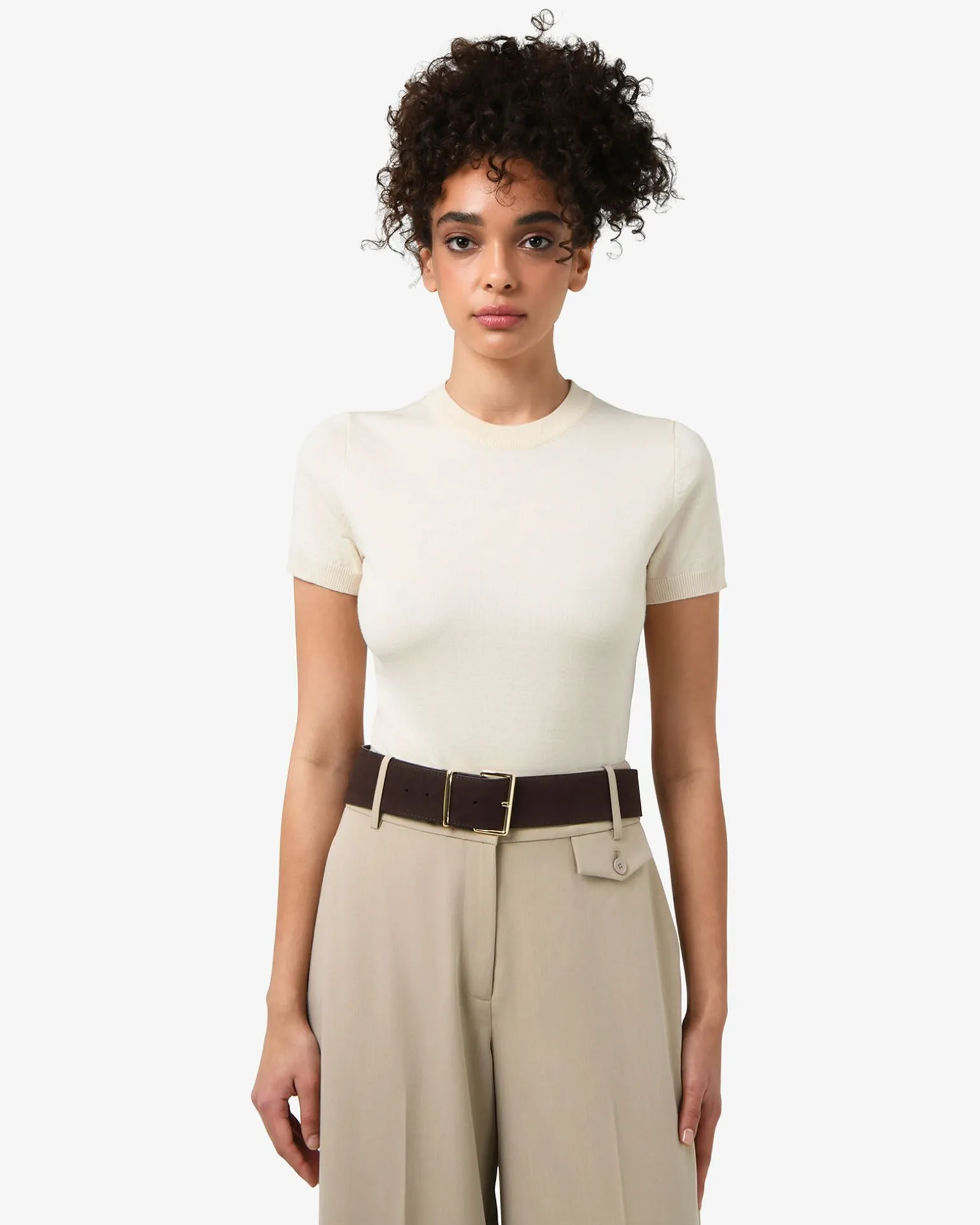 Catherine Short Sleeve Knit