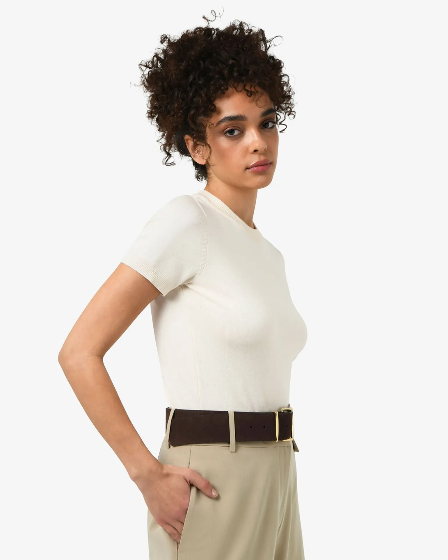 Catherine Short Sleeve Knit
