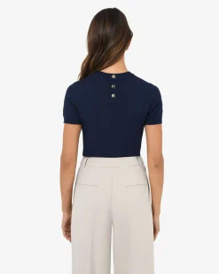 Catherine Short Sleeve Knit