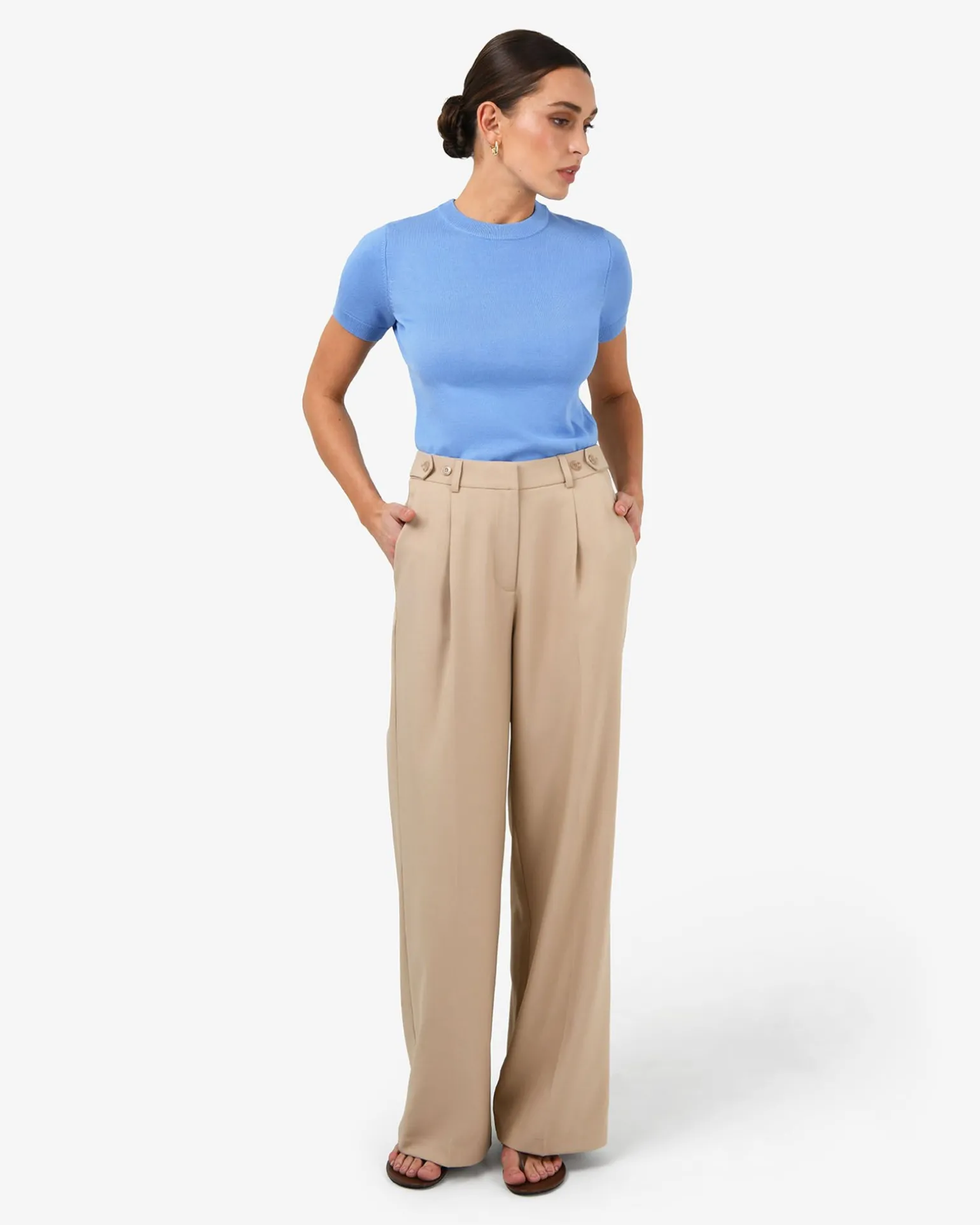Catherine Short Sleeve Knit