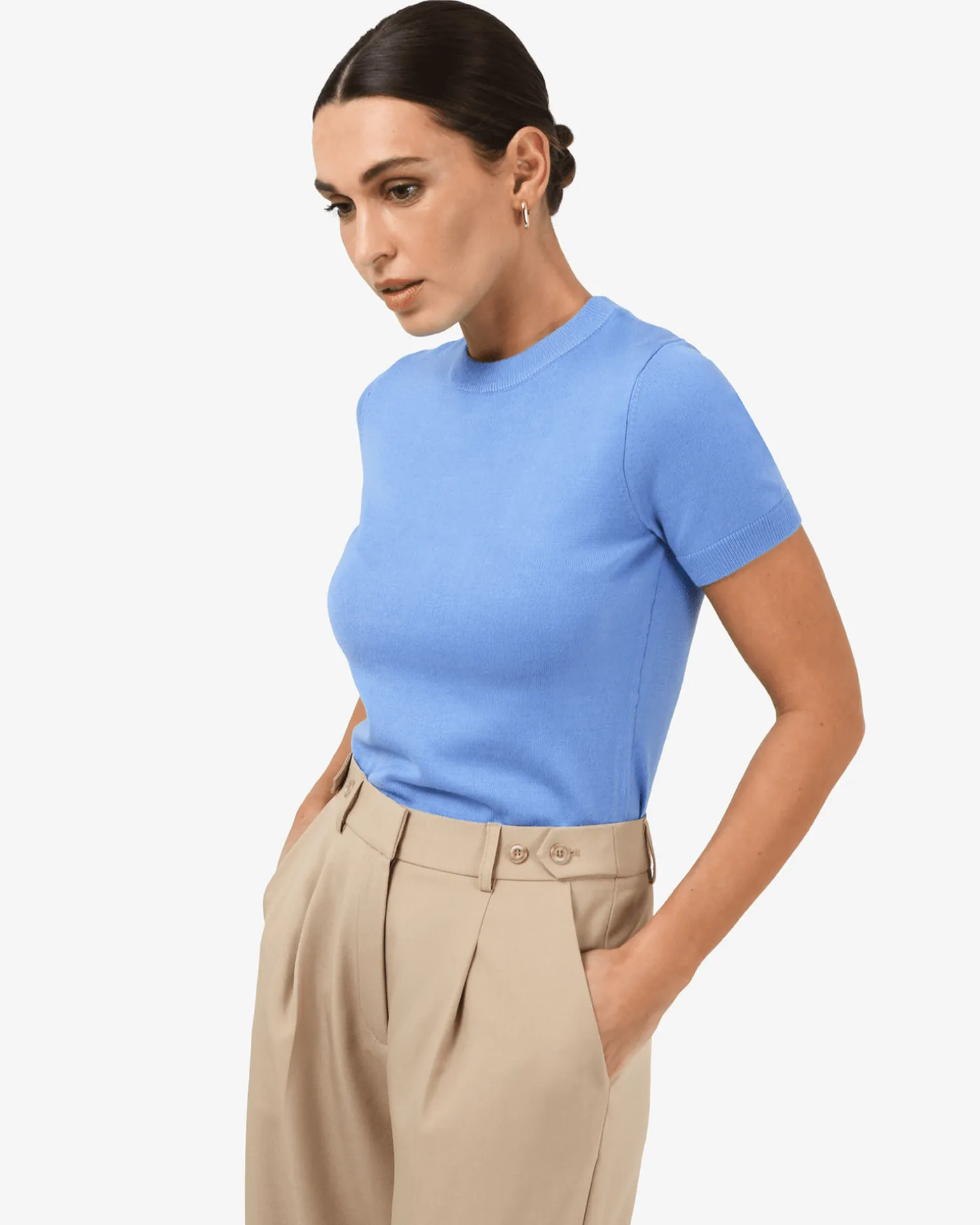 Catherine Short Sleeve Knit