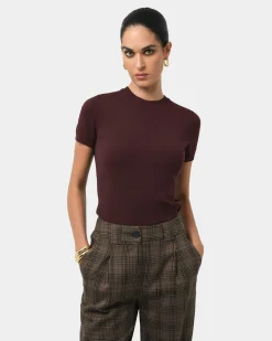 Catherine Short Sleeve Knit