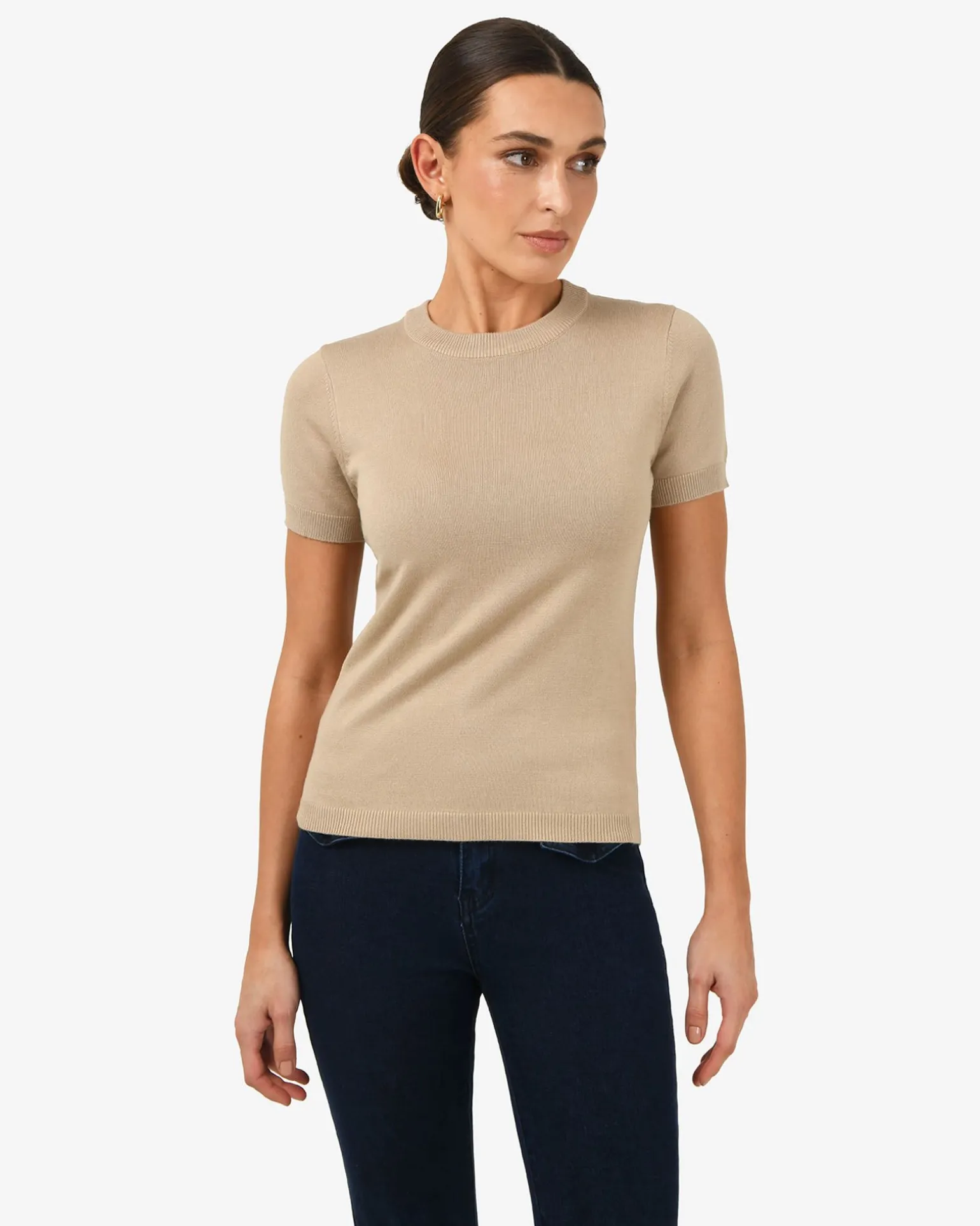Catherine Short Sleeve Knit