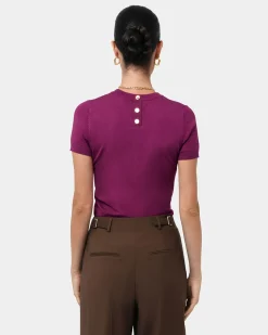 Catherine Short Sleeve Knit