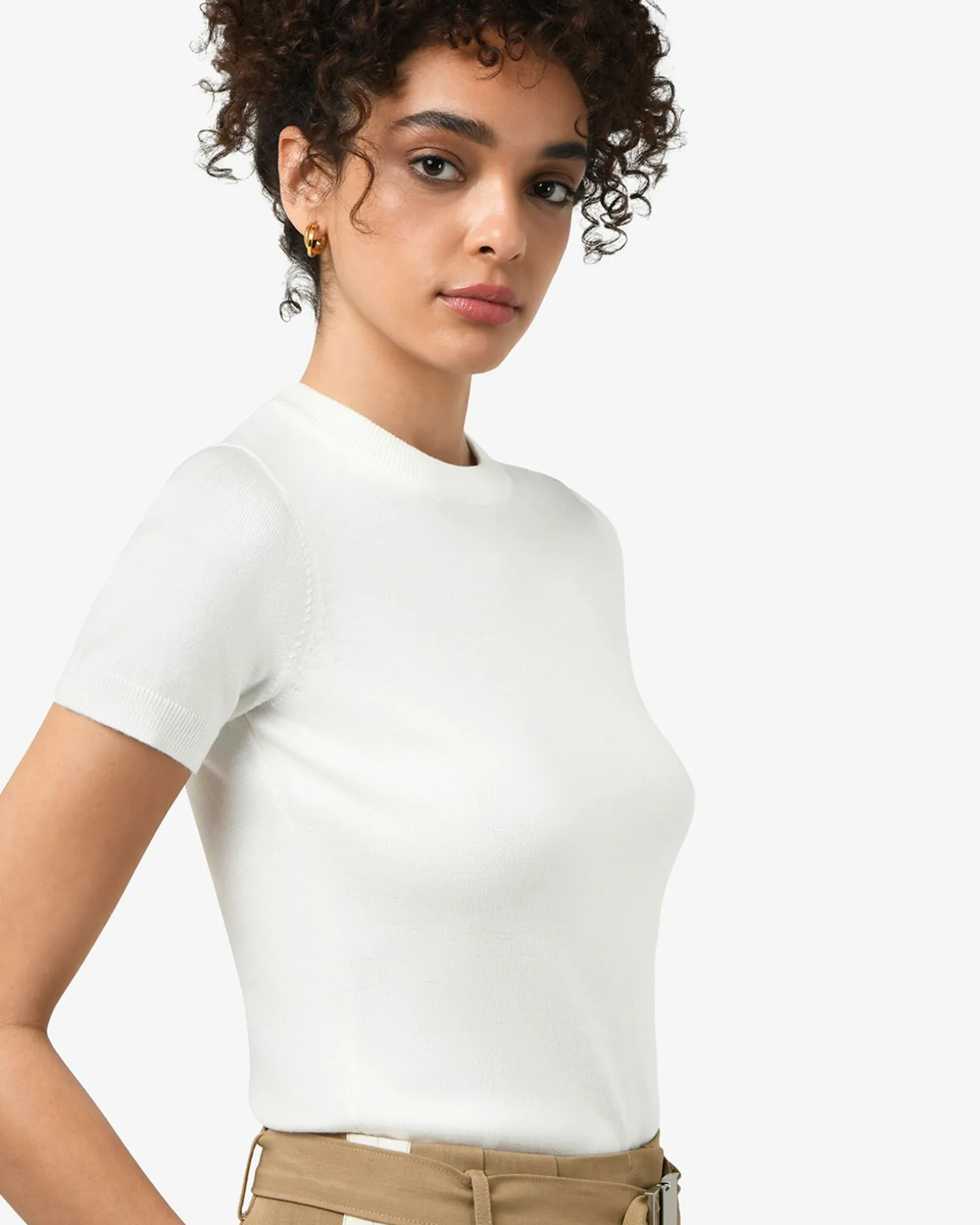 Catherine Short Sleeve Knit