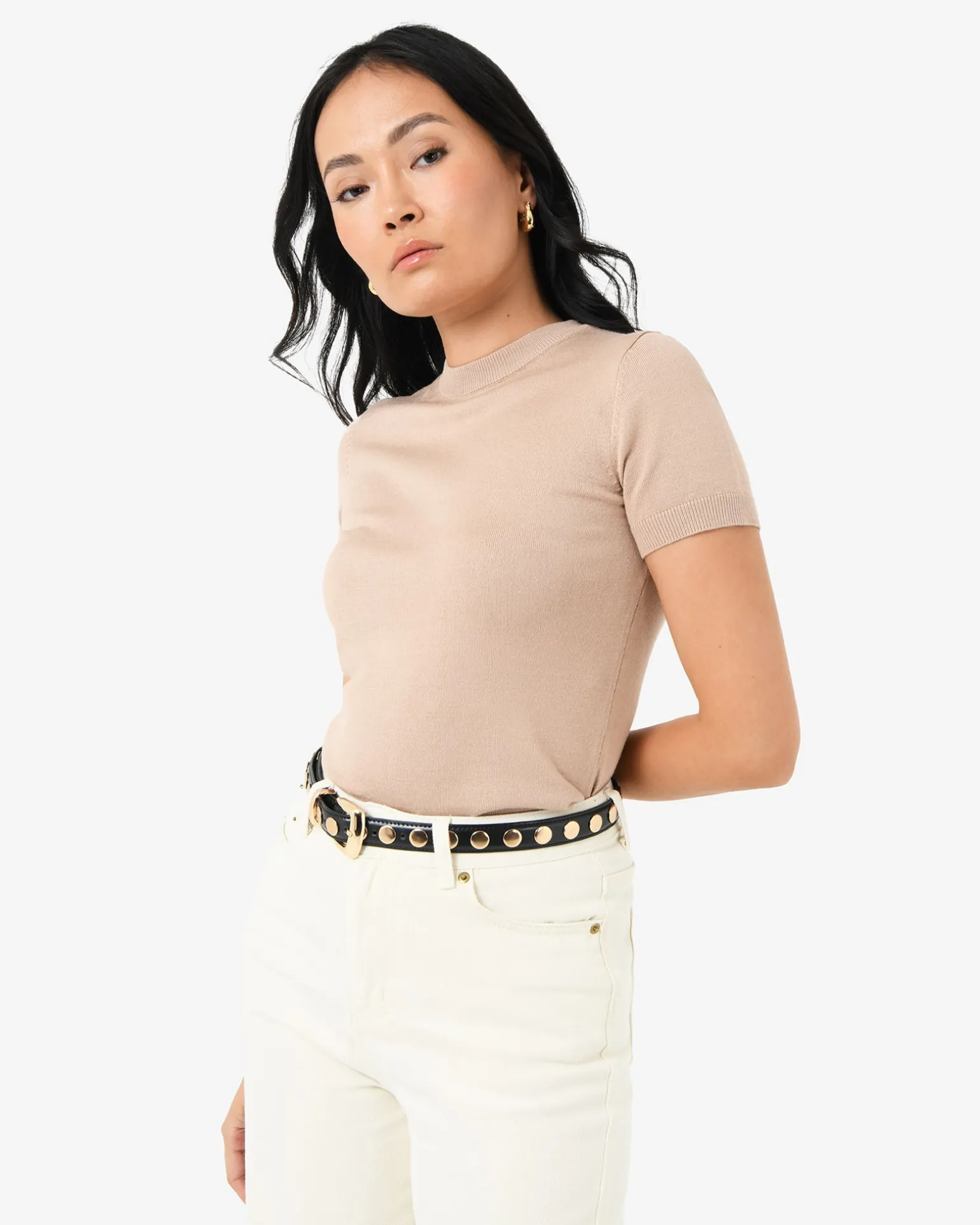 Catherine Short Sleeve Knit