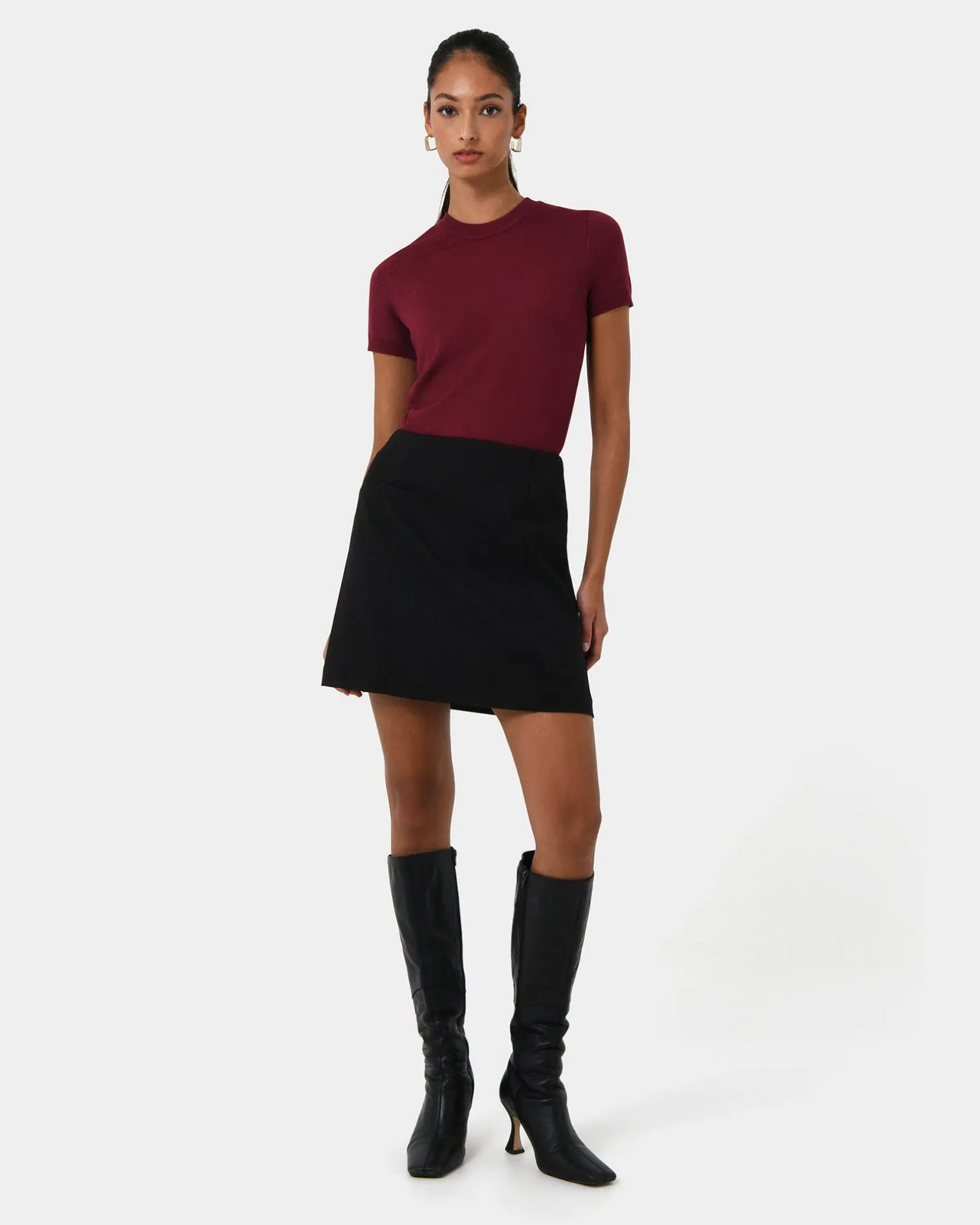 Catherine Short Sleeve Knit