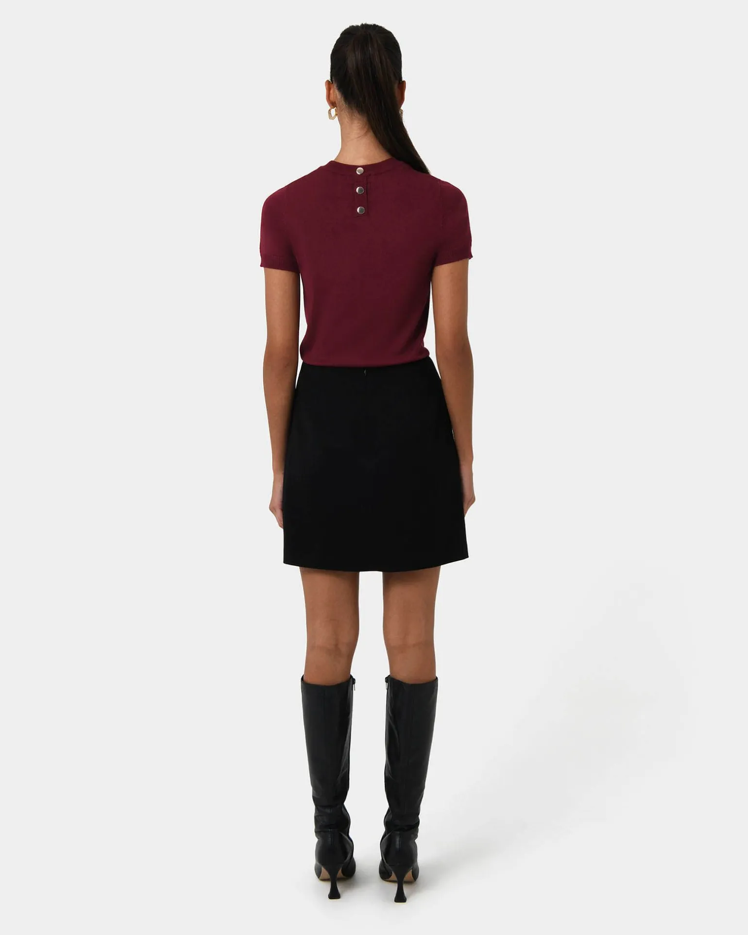 Catherine Short Sleeve Knit
