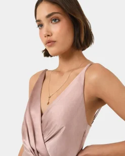 Cherish Tie-waist Midi Dress