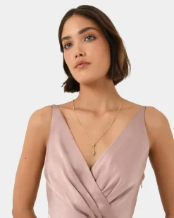 Cherish Tie-waist Midi Dress