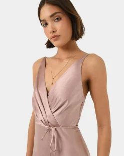 Cherish Tie-waist Midi Dress