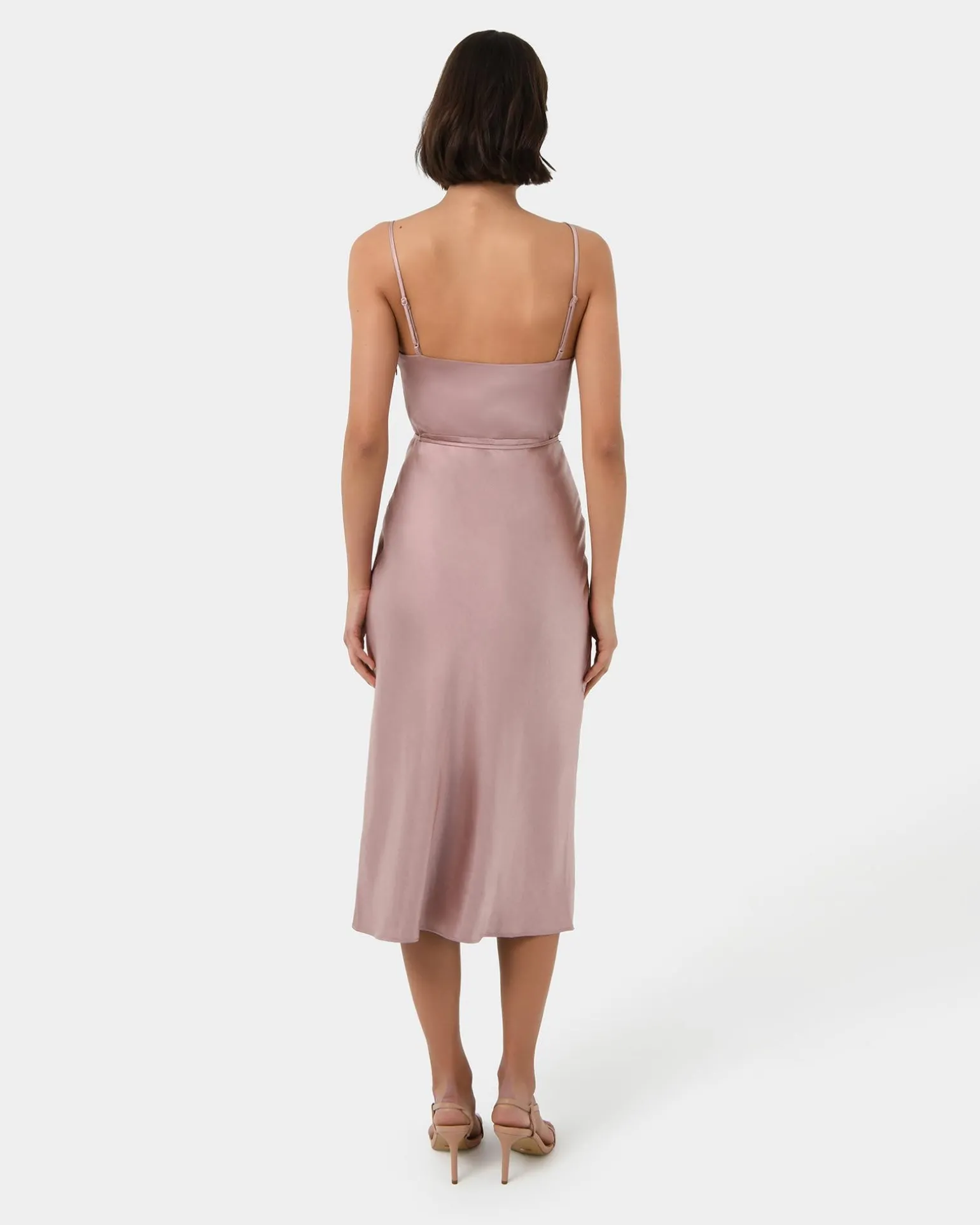 Cherish Tie-waist Midi Dress