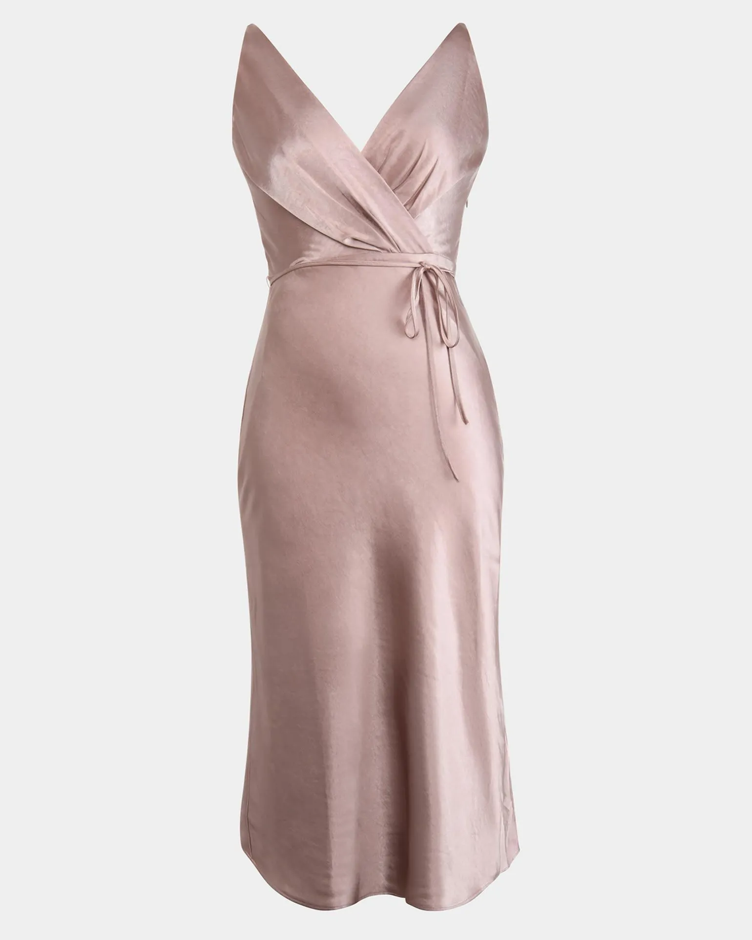 Cherish Tie-waist Midi Dress