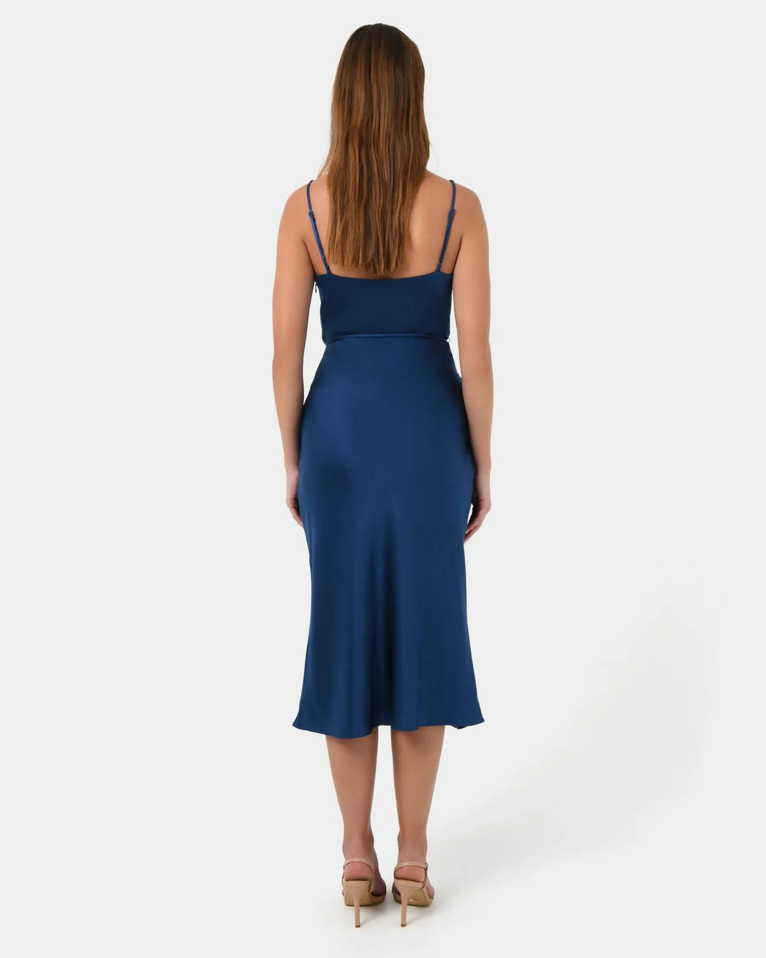 Cherish Tie-waist Midi Dress