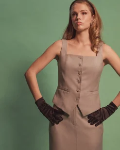 Chloe Square Neck Vest