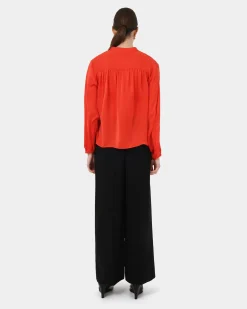 Claire V-neck Blouse