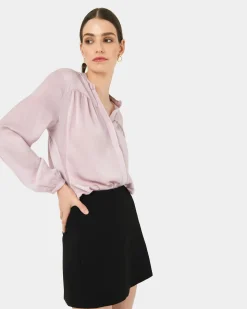 Claire V-neck Blouse
