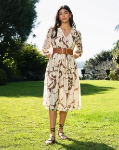 Cleo V-neck Dress