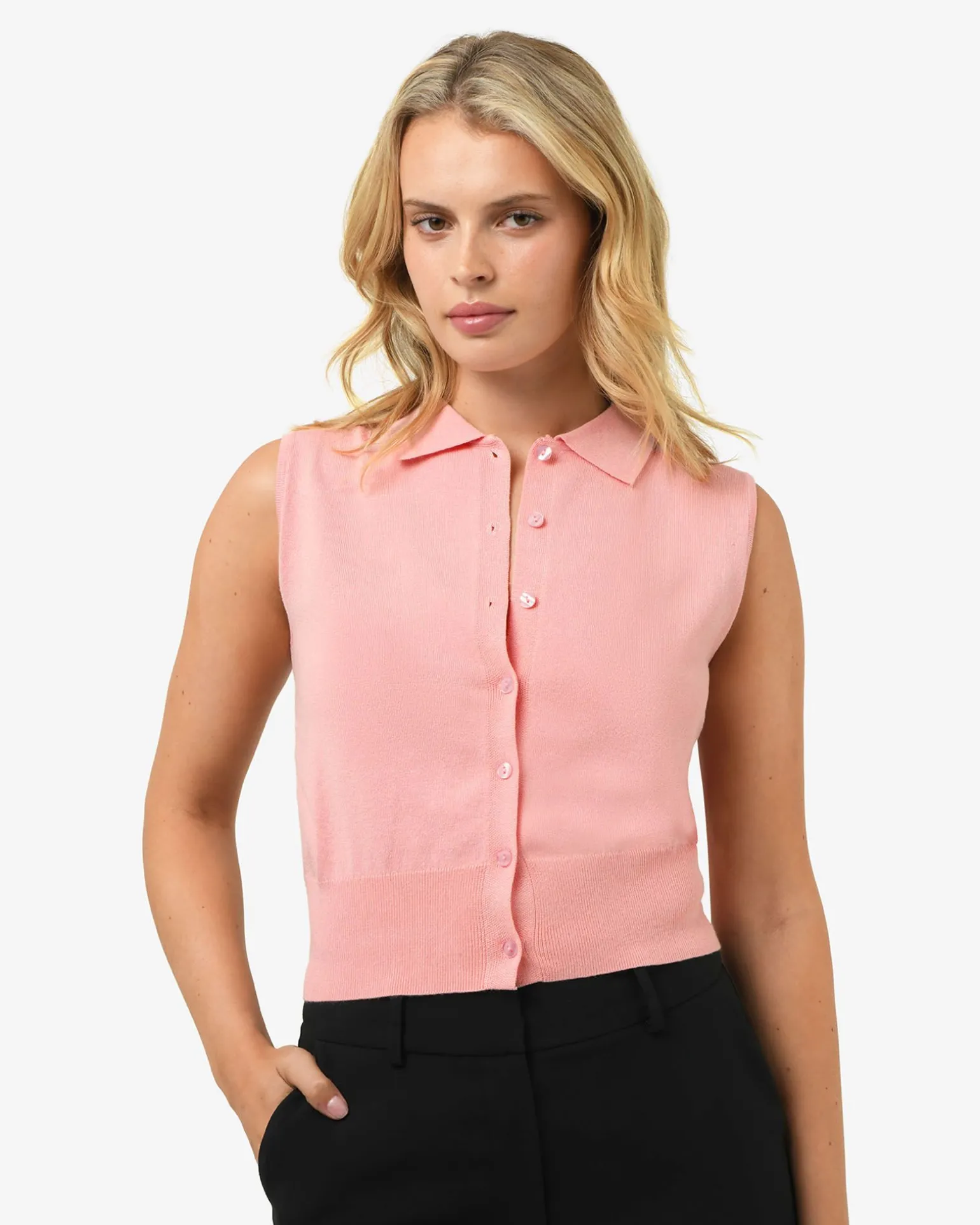 Collins Collar Knit Top