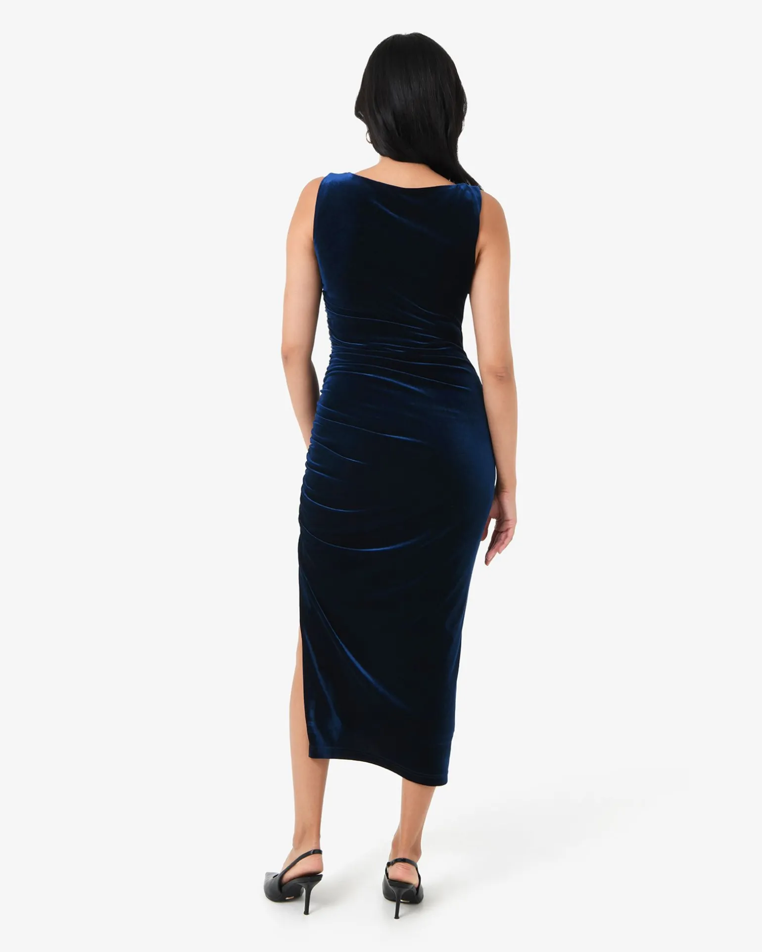 Cory Drape Midi Dress