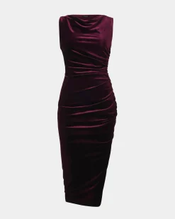 Cory Drape Midi Dress