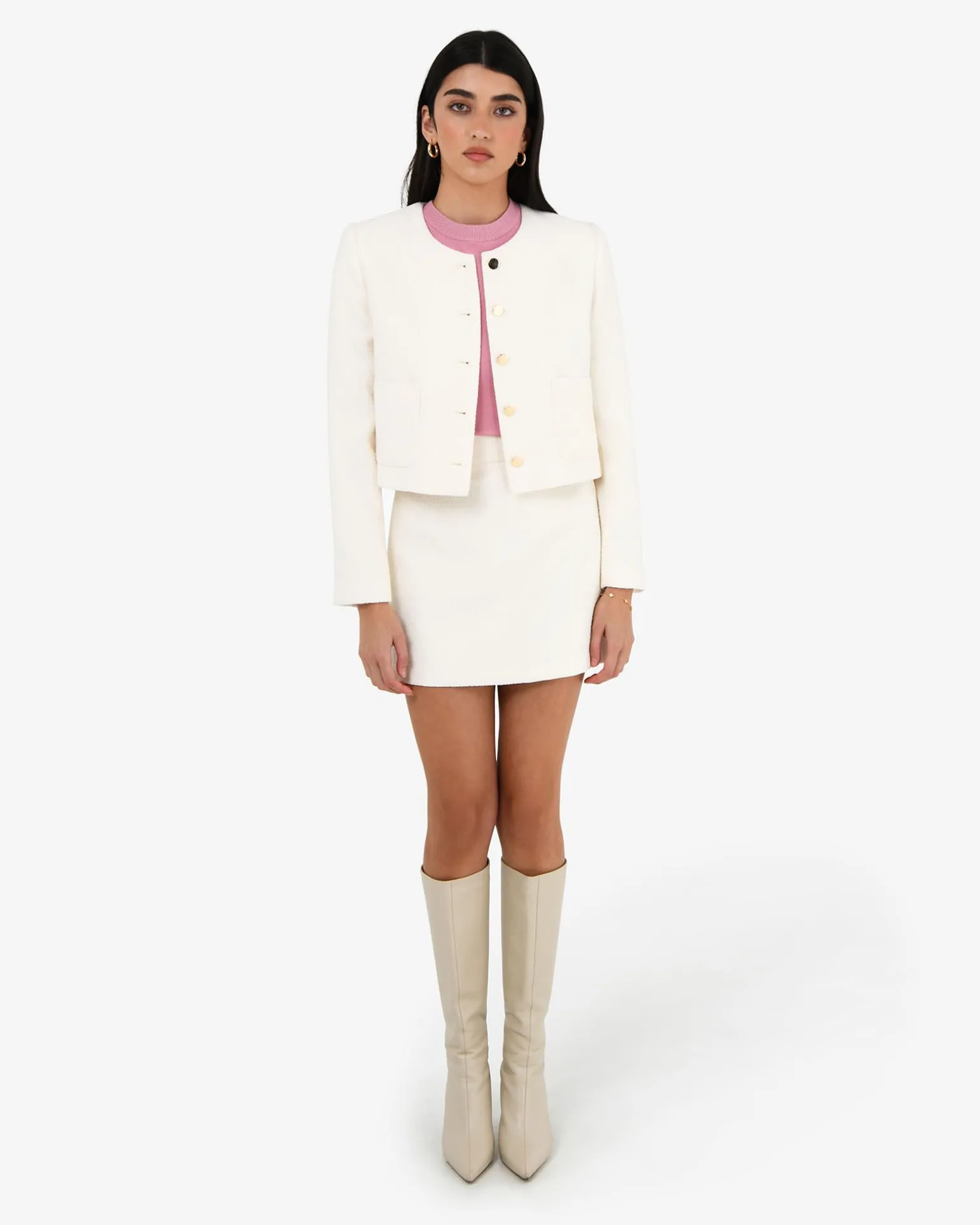 Cynthia Tweed Mini Skirt