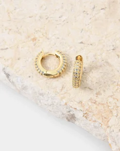 Daliah 16k Gold Plated Earring