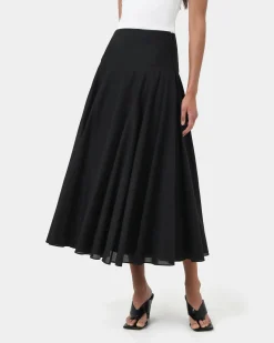 Deb Cotton Midi Full Skirt