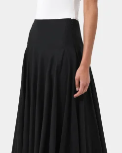 Deb Cotton Midi Full Skirt