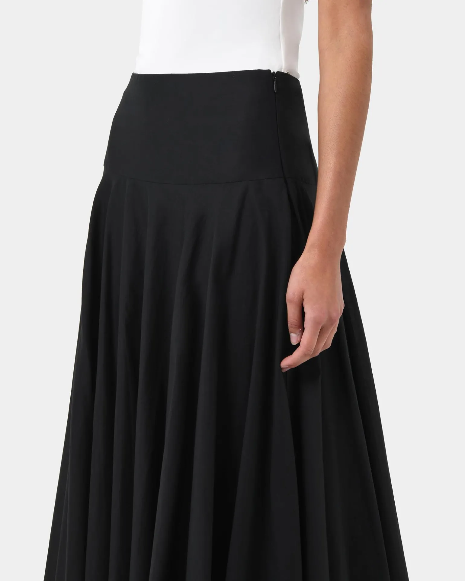 Deb Cotton Midi Full Skirt