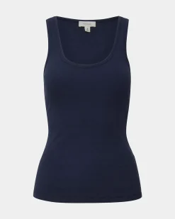Devin Ribbed Singlet Top