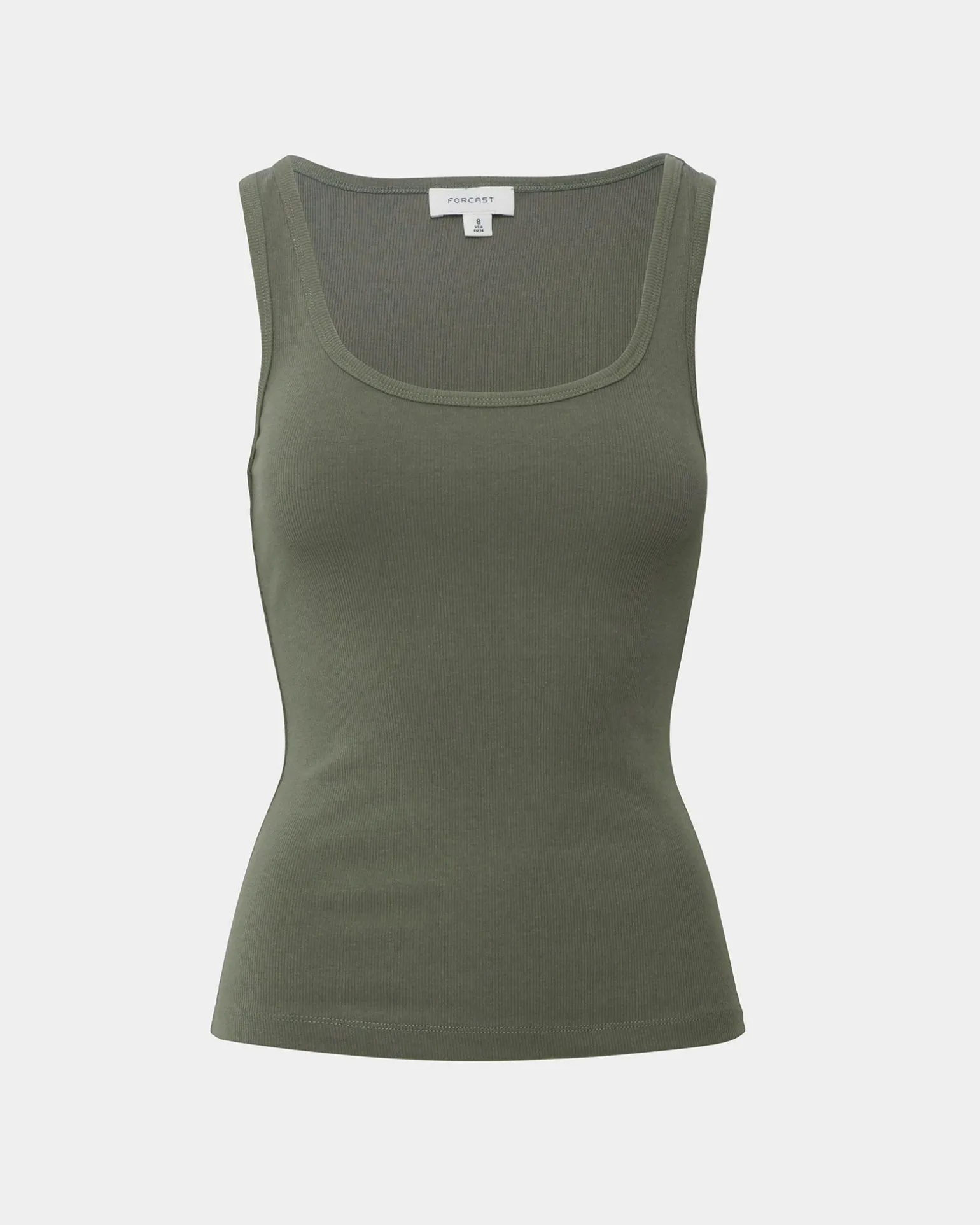Devin Ribbed Singlet Top