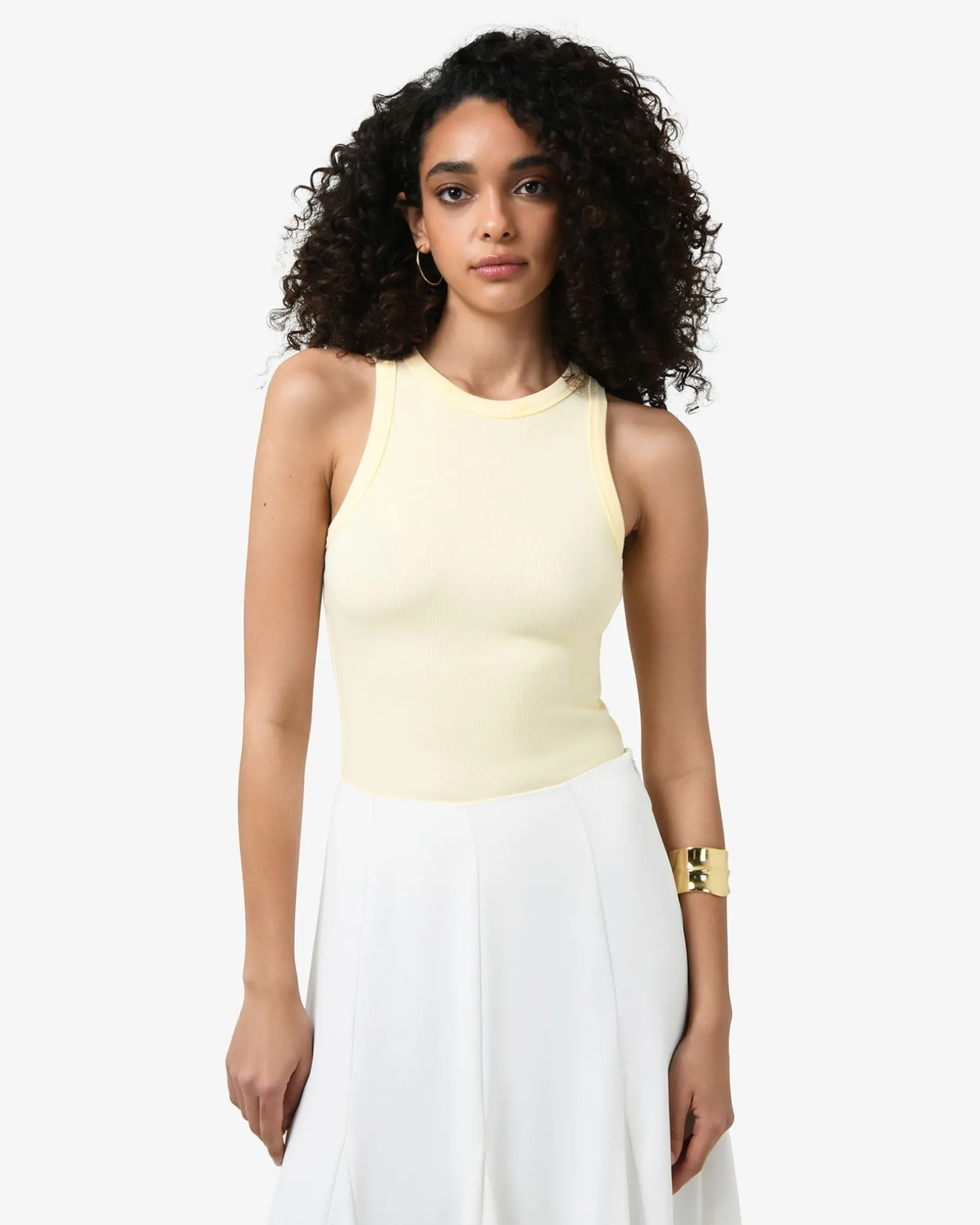 Devon Cotton Blend Singlet