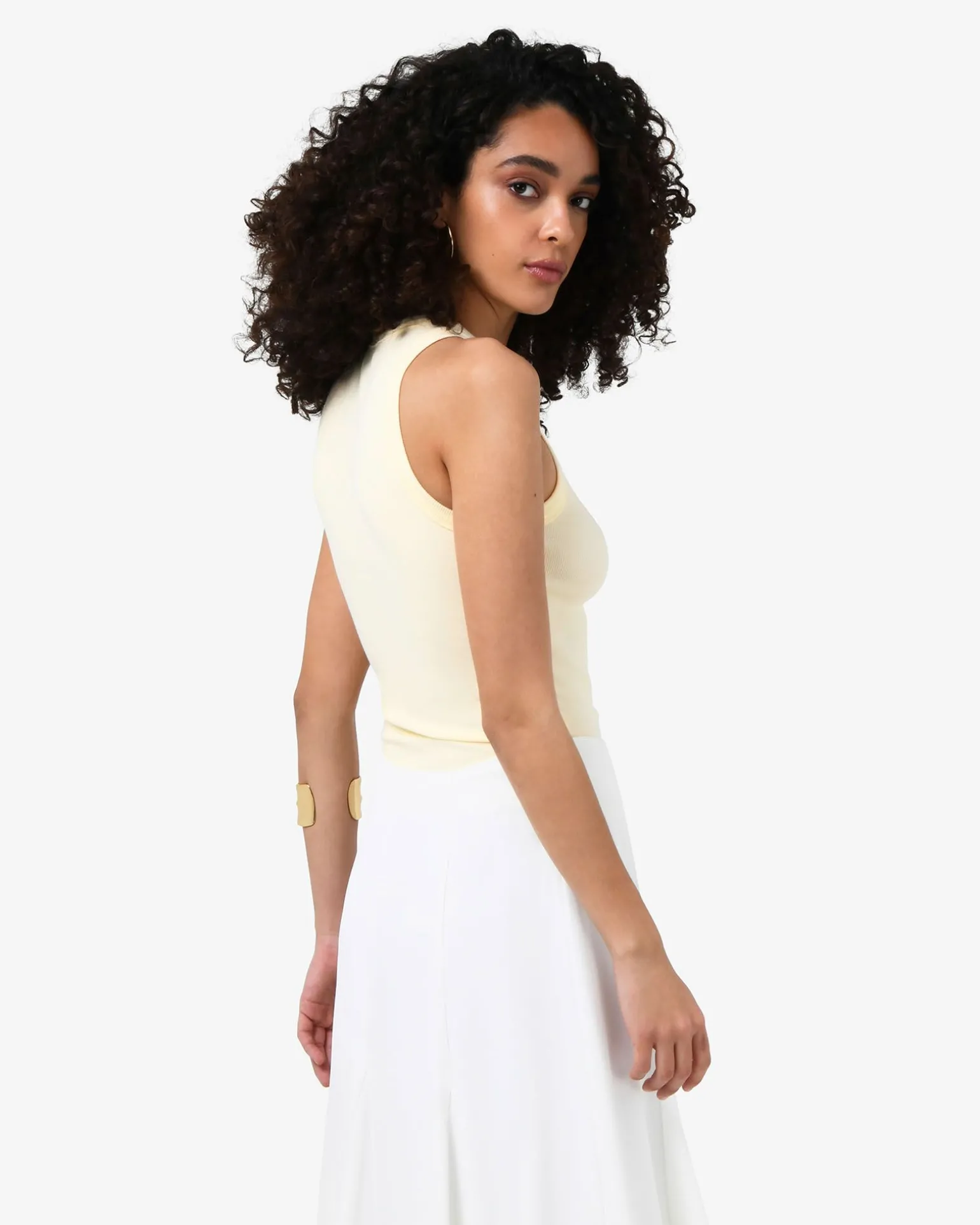 Devon Cotton Blend Singlet