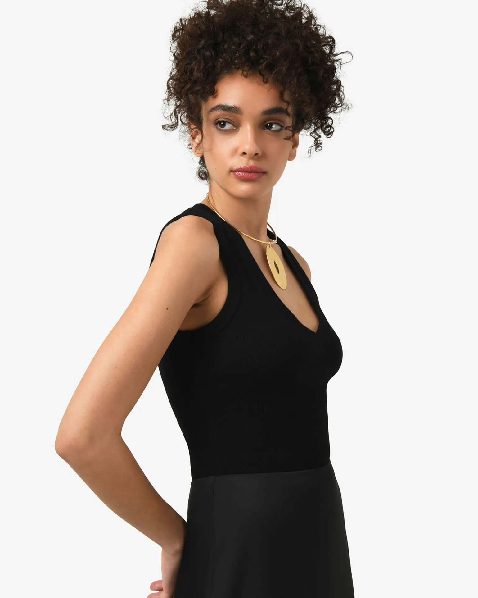 Devon V-neck Singlet
