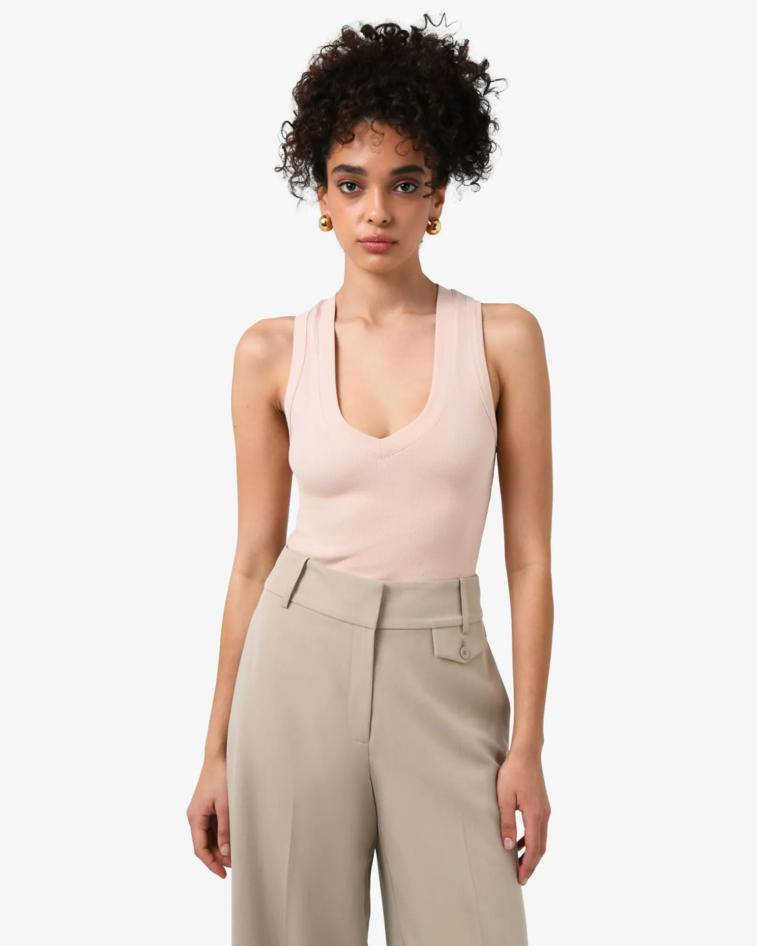 Devon V-neck Singlet