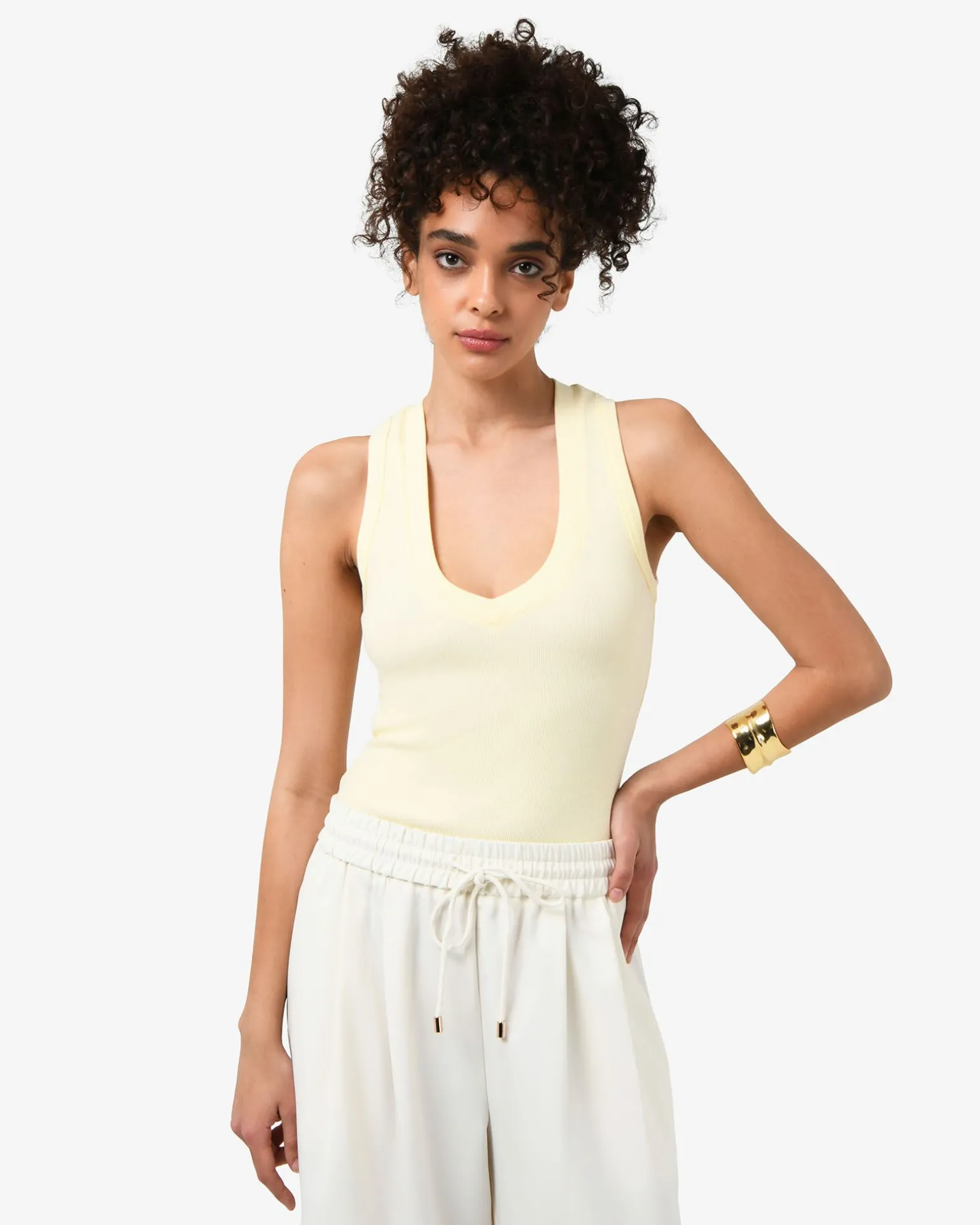 Devon V-neck Singlet