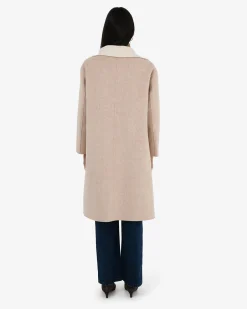 Diana Wool Blend Cocoon Coat