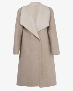 Diana Wool Blend Cocoon Coat