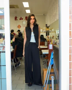 Dolly Pleated Wide Leg Pants