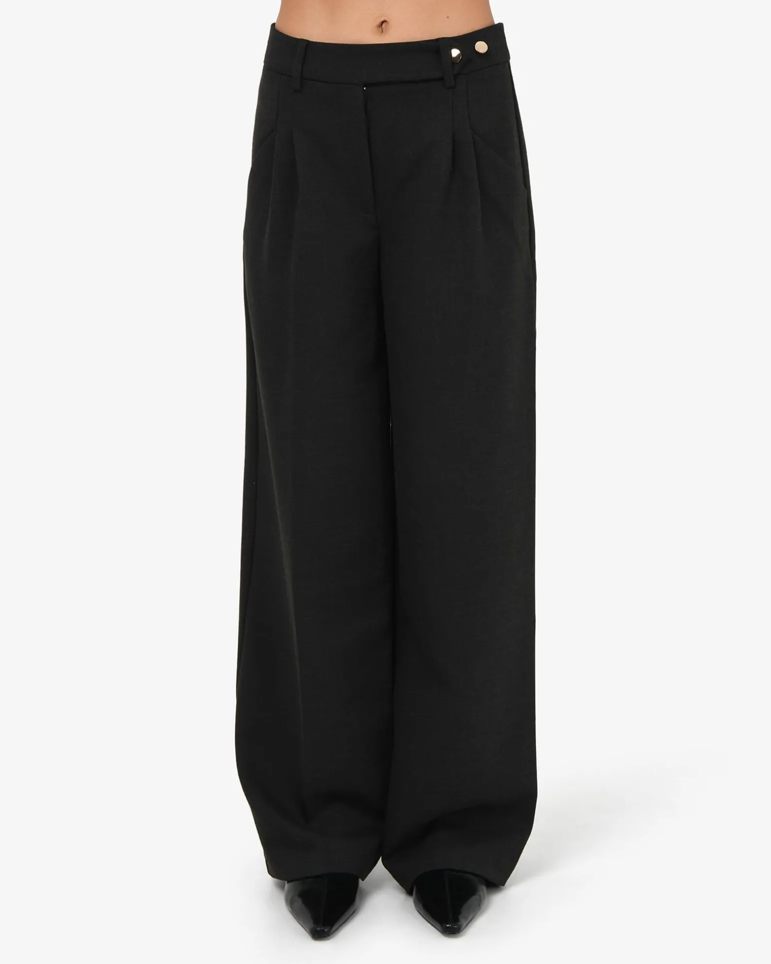 Dolly Pleated Wide Leg Pants