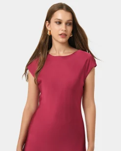 Dulce Satin Midi Dress