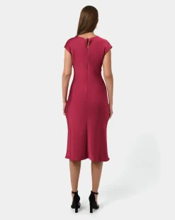 Dulce Satin Midi Dress