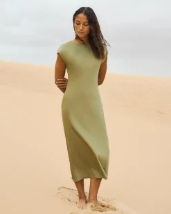 Dulce Satin Midi Dress
