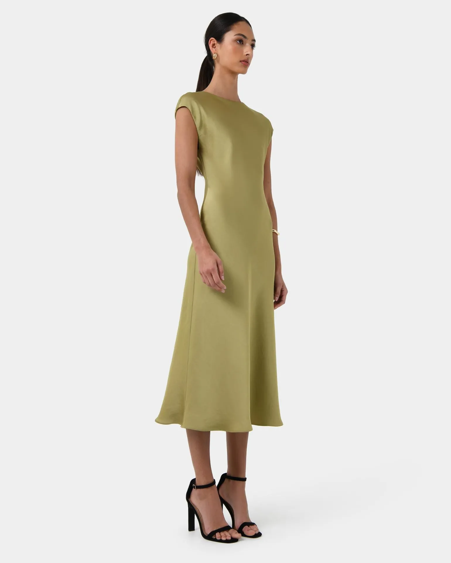 Dulce Satin Midi Dress